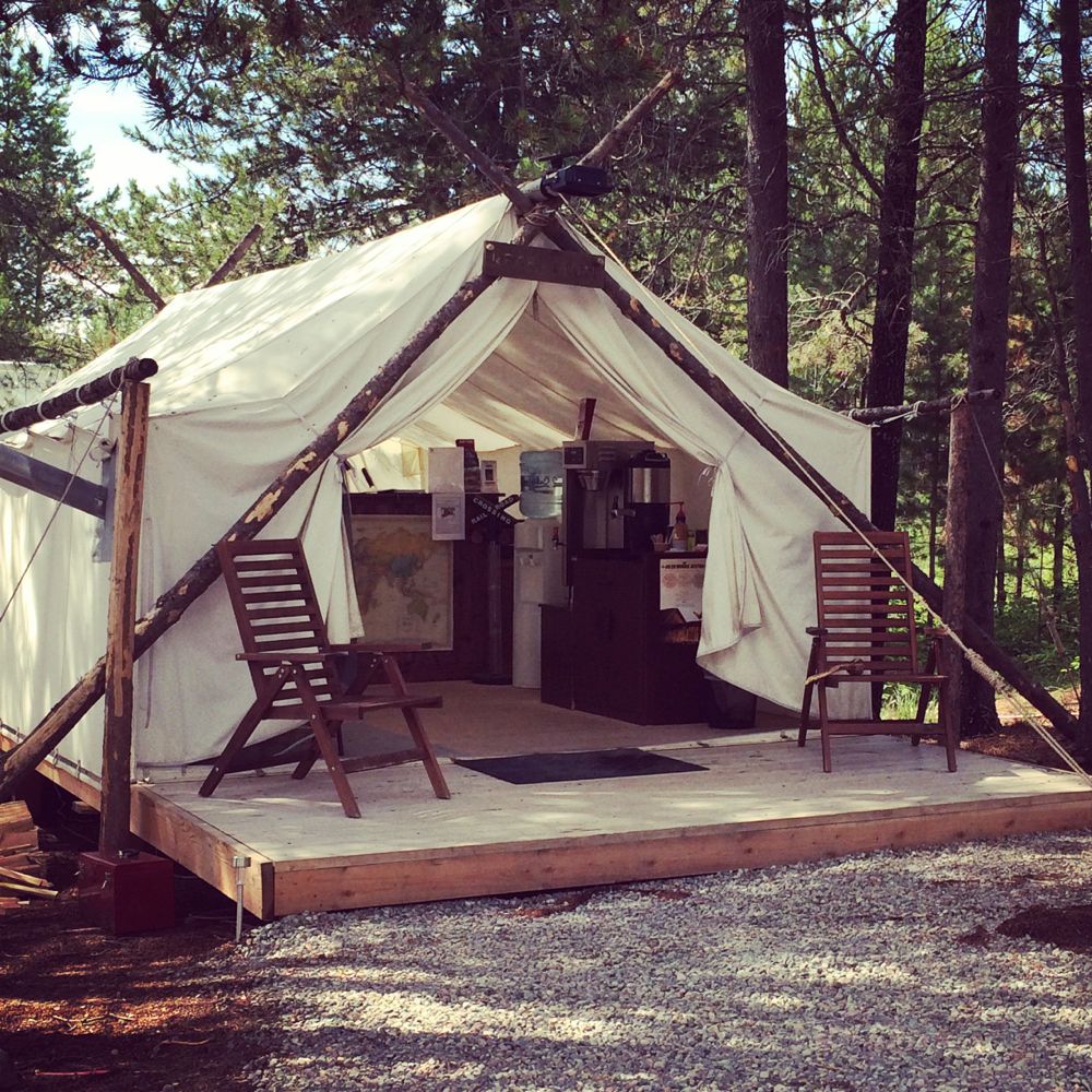 Glamping in Glacier National Park » {406} CreativeVibe